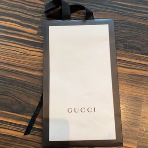 Gucci paper bag